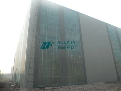 Avantajele plăcii Runfeng FRP în structura de oțel / construcția de acoperiș ...