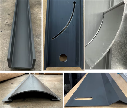 Profil pultrud din fibră de sticlă pentru părți din plastic ale turnului de răcire